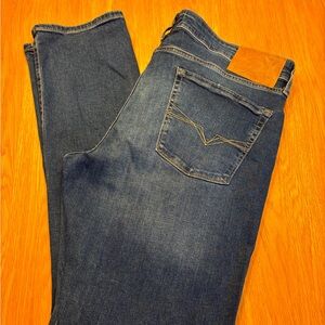 Guess Men's Straight Blue Jeans